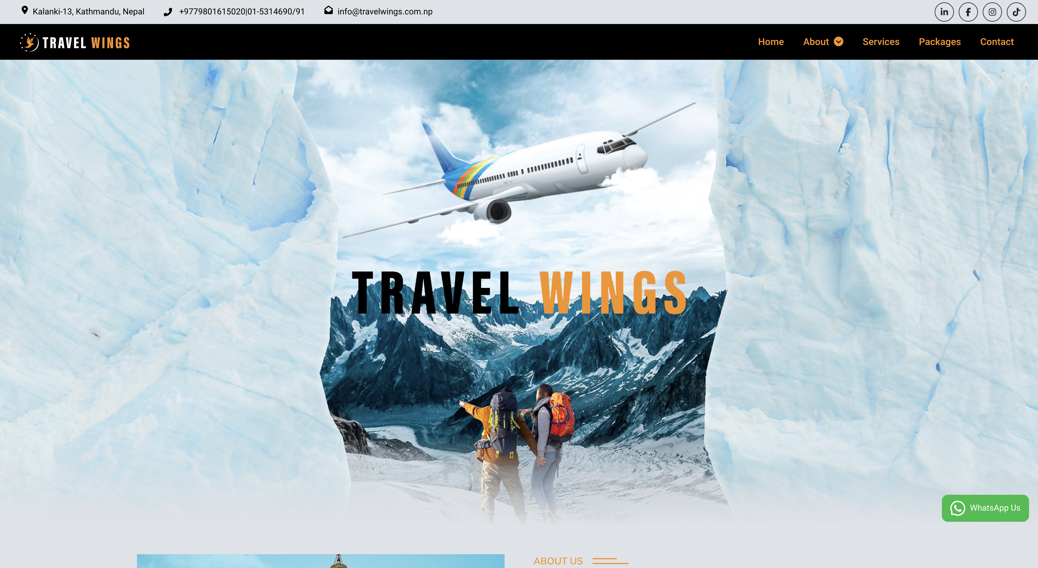 Travel Wings — Travel & Tours